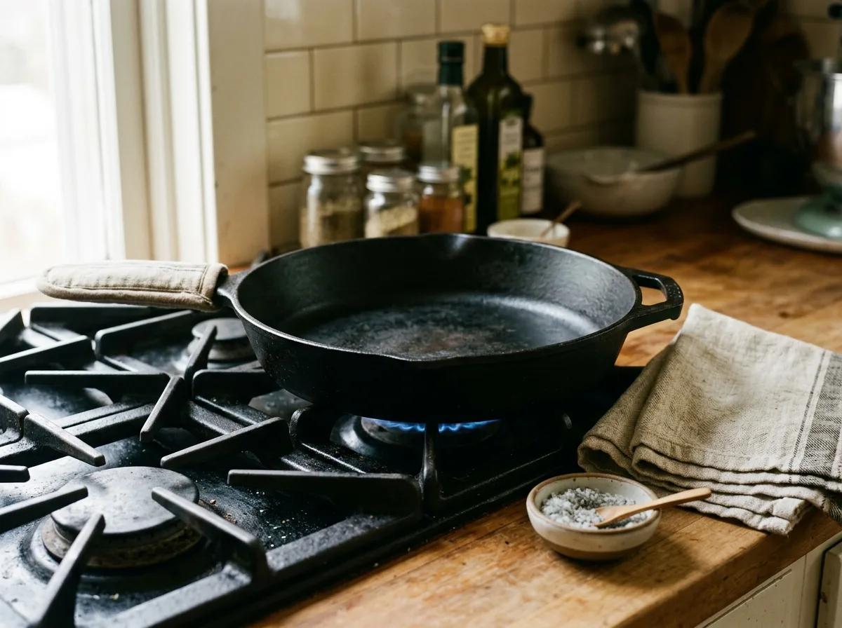 Lodge 12-Inch Seasoned Cast-Iron Skillet