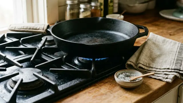 Illustrative image for Lodge 12-Inch Seasoned Cast-Iron Skillet